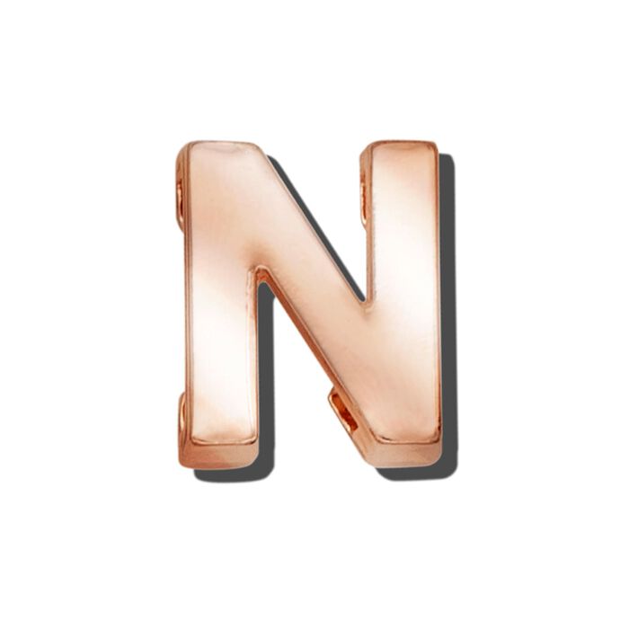 Breeze Airbrush Wristlet Letter Charm - NN