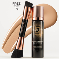 Airbrush Spray Full Coverage Foundation with Buffing Brush - Try Before You Buy Image - 01