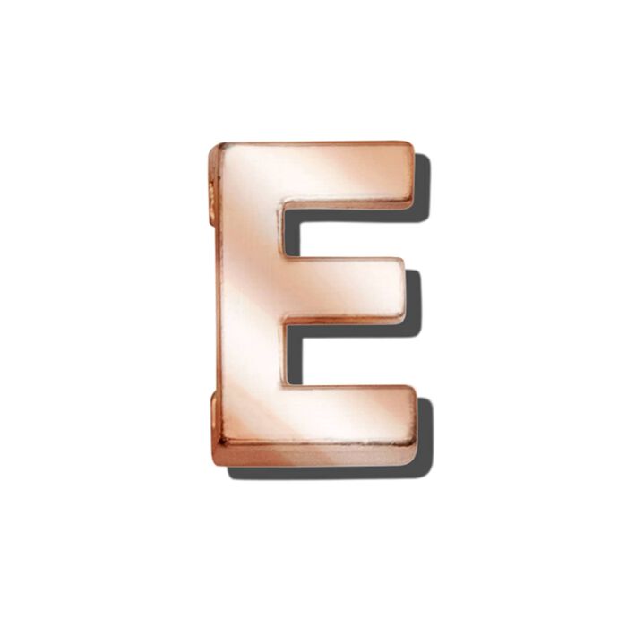 Breeze Airbrush Wristlet Letter Charm - EE