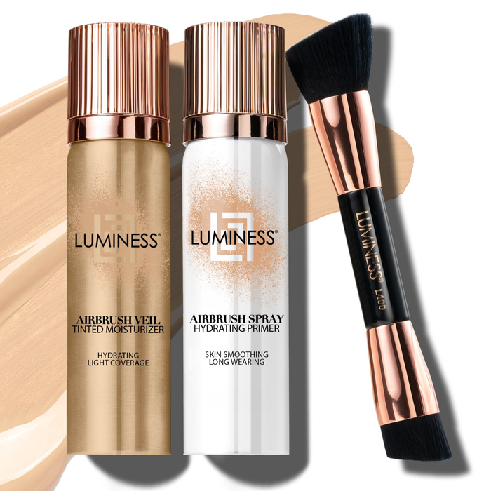 Airbrush Veil Tinted Moisturizer 3-Piece Kit - Light Fair 010Light Fair 010