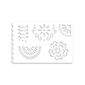 Airbrush Color FX 6-Piece Stencil Set image number null