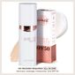 Woman holding Luminess Color Adjusting Tinted Moisturizer SPF Kit demonstrating effortless shade matching technology and radiant skin. image number null