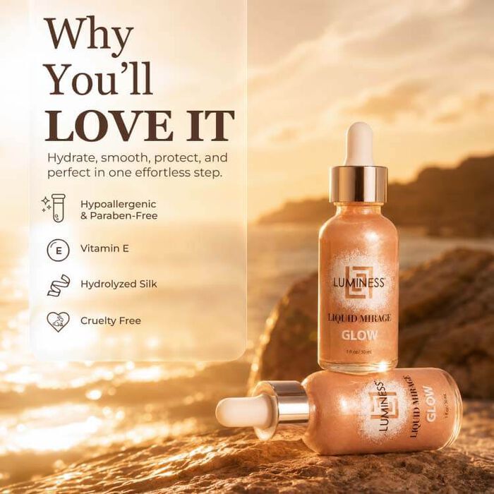 Hydrating glow foundation lightweight texture