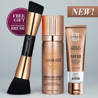 Silk Airbrush Foundation with SPF 30 Prime & Protect Kit - Try Before You Buy Image - 01
