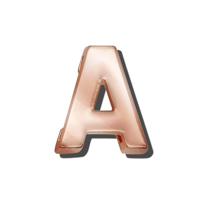Breeze Airbrush Wristlet Letter Charm - AA
