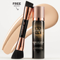 Airbrush Spray Full Coverage Foundation with Buffing Brush - 010Light Fair 010 image number null