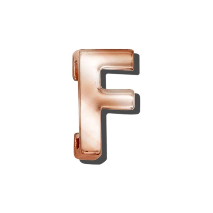 Breeze Airbrush Wristlet Letter Charm - FF