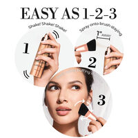 Airbrush Spray Silk Foundation Starter Kit - Light Medium 030 Image - 9