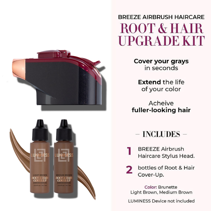 Breeze2 Airbrush Haircare Root & Hair Upgrade Kit - BrunetteBrunette
