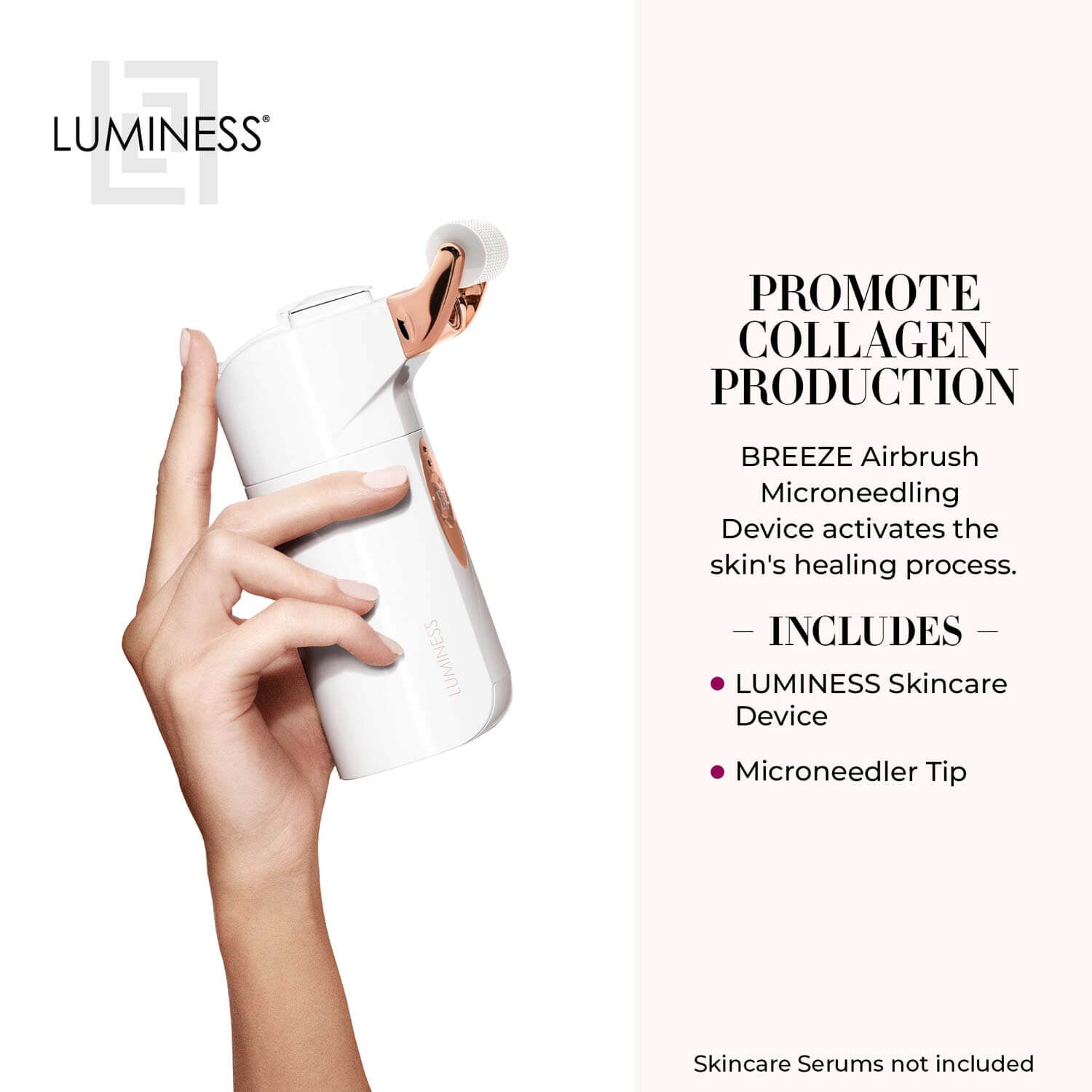 Breeze2 Airbrush Microneedling Device | Luminess Cosmetics