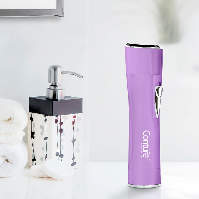 Conture Kinetic Smooth Multi-Speed Hair Remover & Skin Refining Polisher PurplePurple