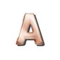 Breeze Airbrush Wristlet Letter Charm - AA image number null