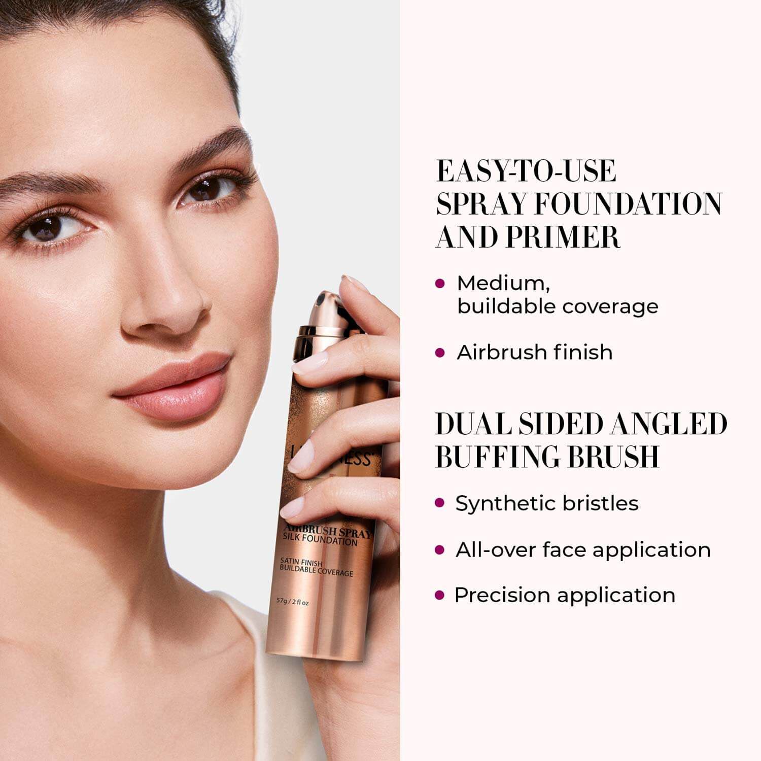 Airbrush Spray Silk Foundation Starter Kit Try Before You Buy