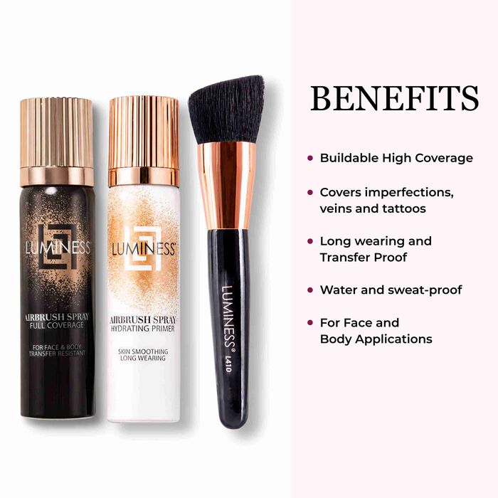 Airbrush Spray Full Coverage Foundation Starter Kit