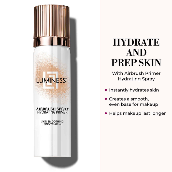 Airbrush Spray Silk Foundation & Hydrating Primer Kit - Fair 020Fair 020
