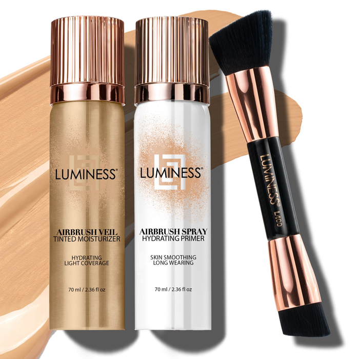 Airbrush Veil Tinted Moisturizer 3-Piece Kit - Try Before You Buy