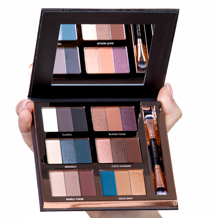 Nude & Naughty 18-Piece Eyeshadow Palette