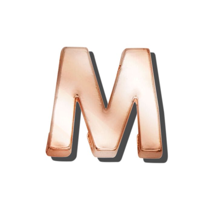 Breeze Airbrush Wristlet Letter Charm - MM