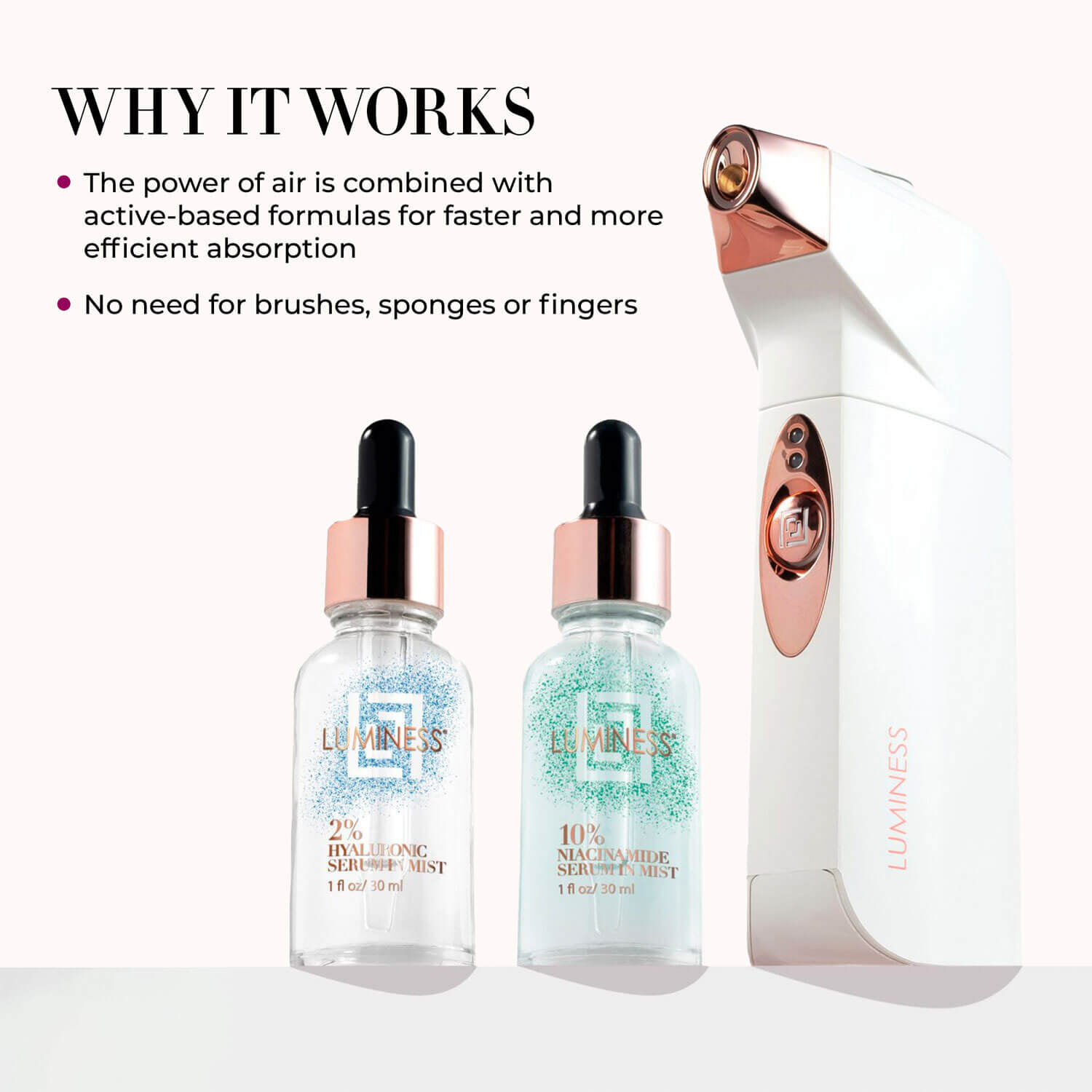 Get Breeze 2 Airbrush Skincare System & Blemish Prone Serum Set