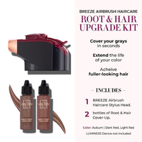 Breeze Airbrush Haircare Root & Hair Upgrade Kit - Auburn Image - 11