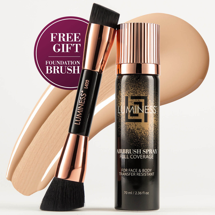 Airbrush Spray Full Coverage Foundation with Buffing Brush - 20 TBYB020