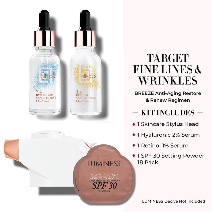 Breeze2 Airbrush Skincare Complete Upgrade Bundle - Anti-Aging