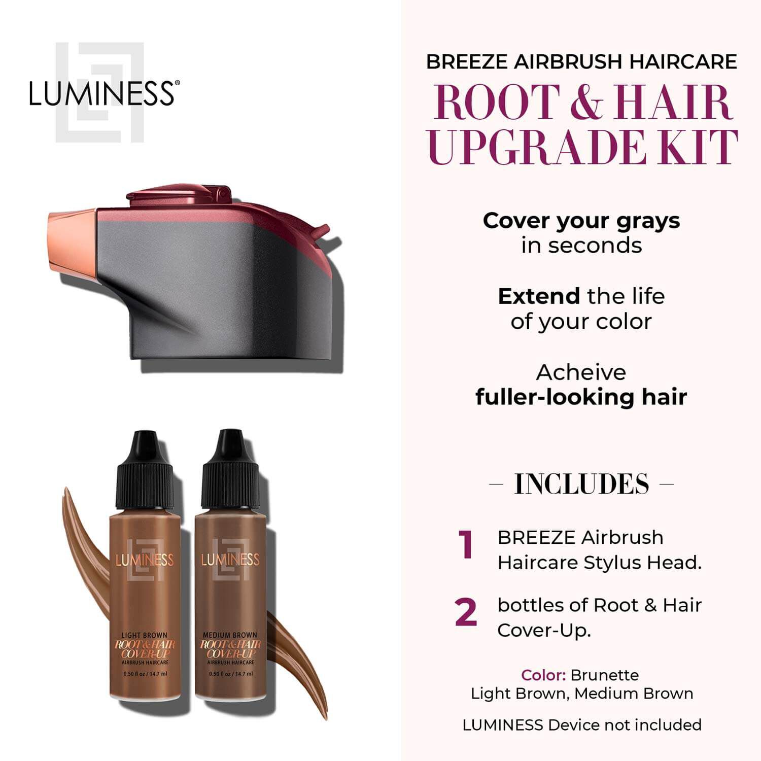 Luminess Breeze2 Airbrush Haircare Kit - Thumbnail 5