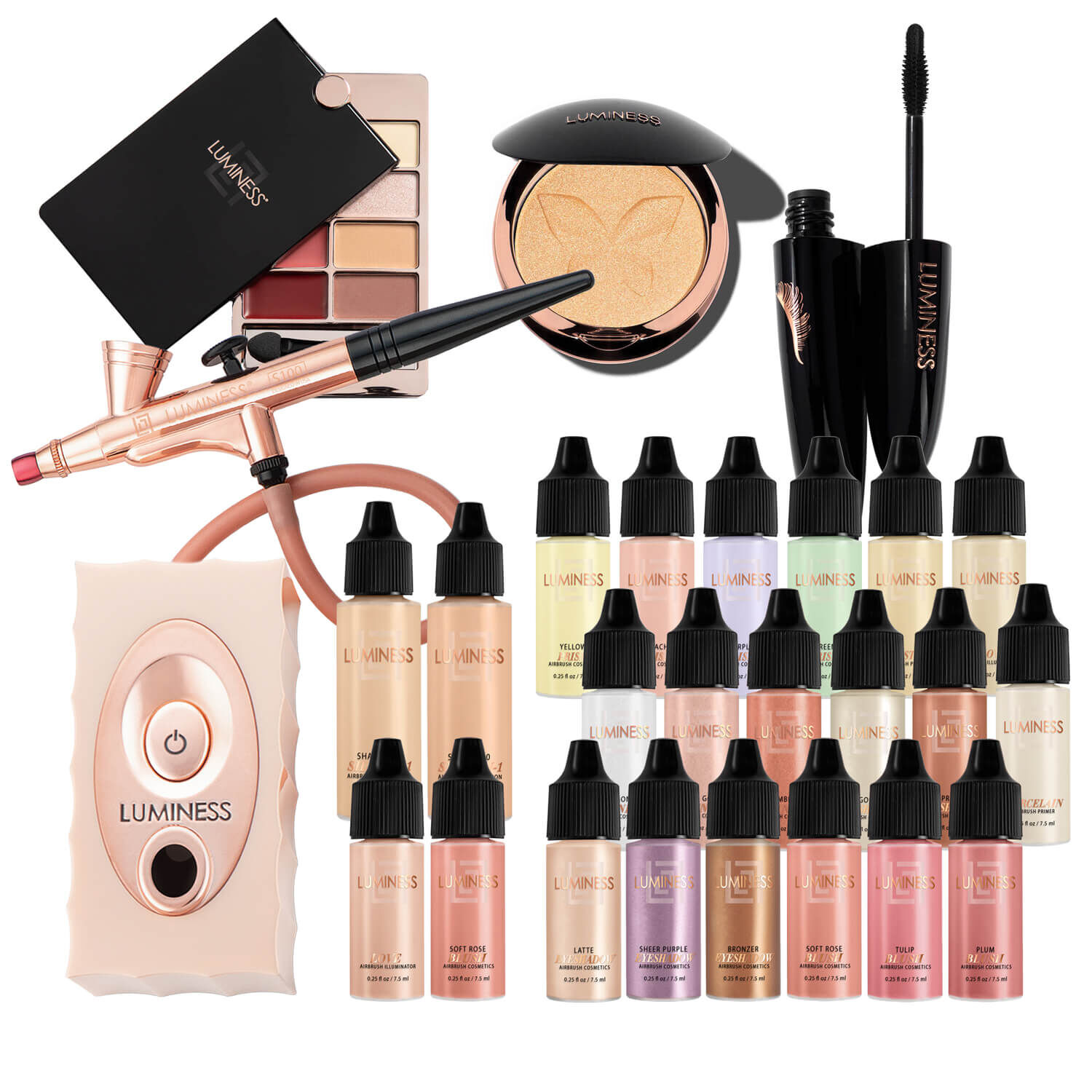 Airbrush Spray Silk Foundation Starter Kit - Try Before You Buy