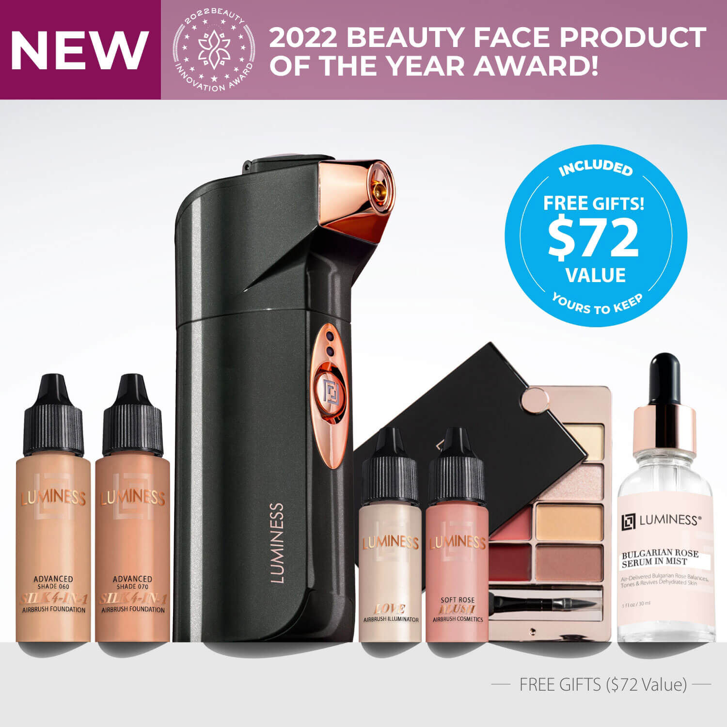 Breeze Airbrush System Kit | Luminess Cosmetics