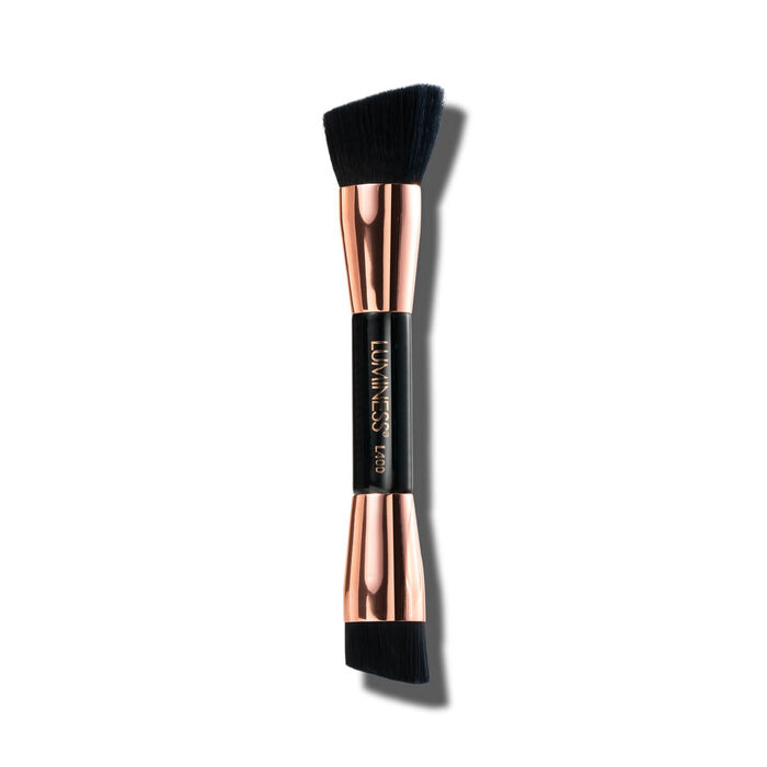 Airbrush Spray Silk Foundation with Buffing Brush - Tan Dark 110Tan Dark 110