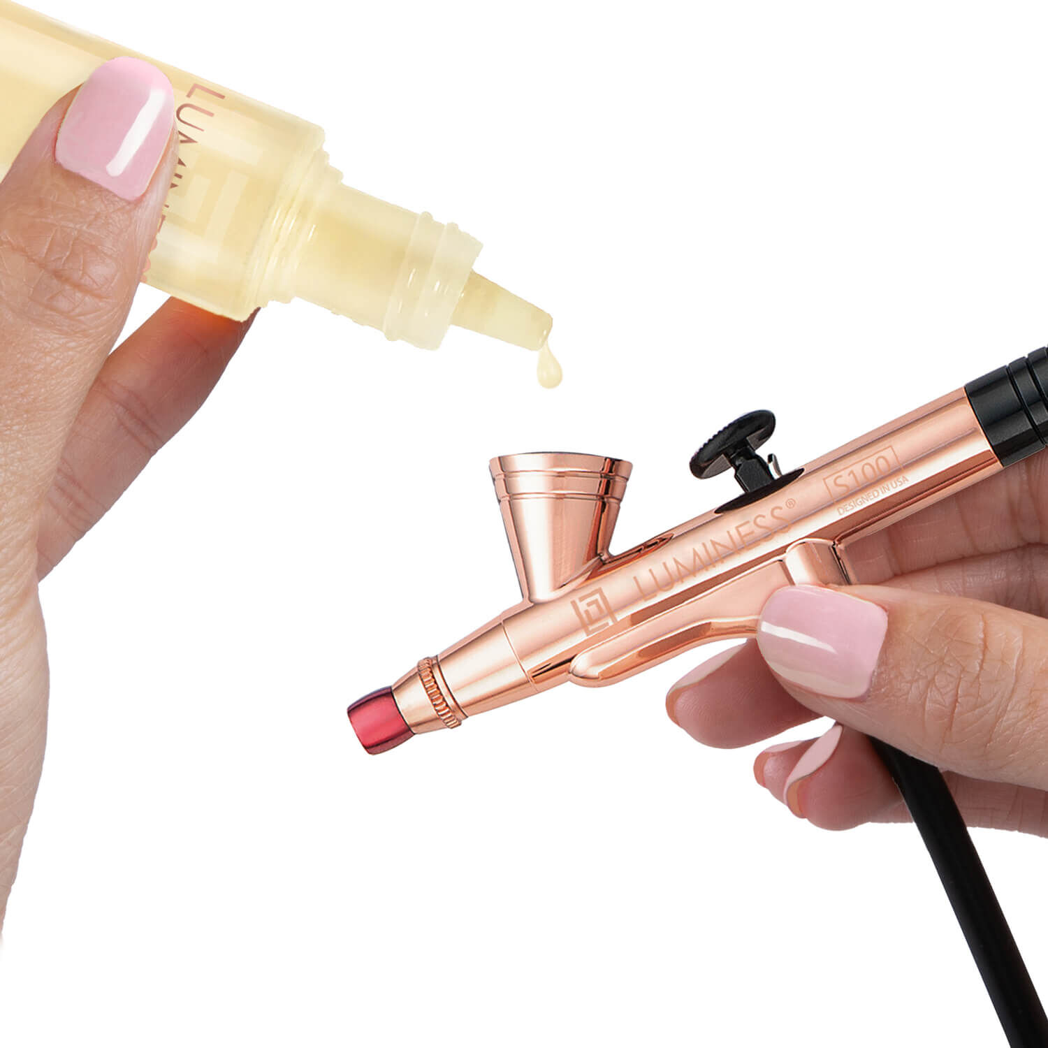Luminess Tip Top Airbrush Cleaning Solution - Thumbnail 4