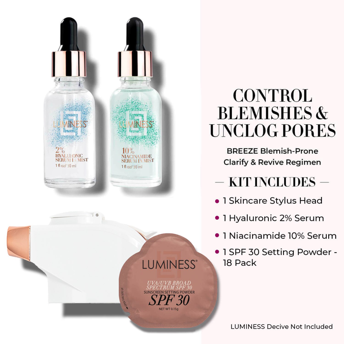 Breeze2 Airbrush Skincare Complete Upgrade Bundle - Blemish Prone