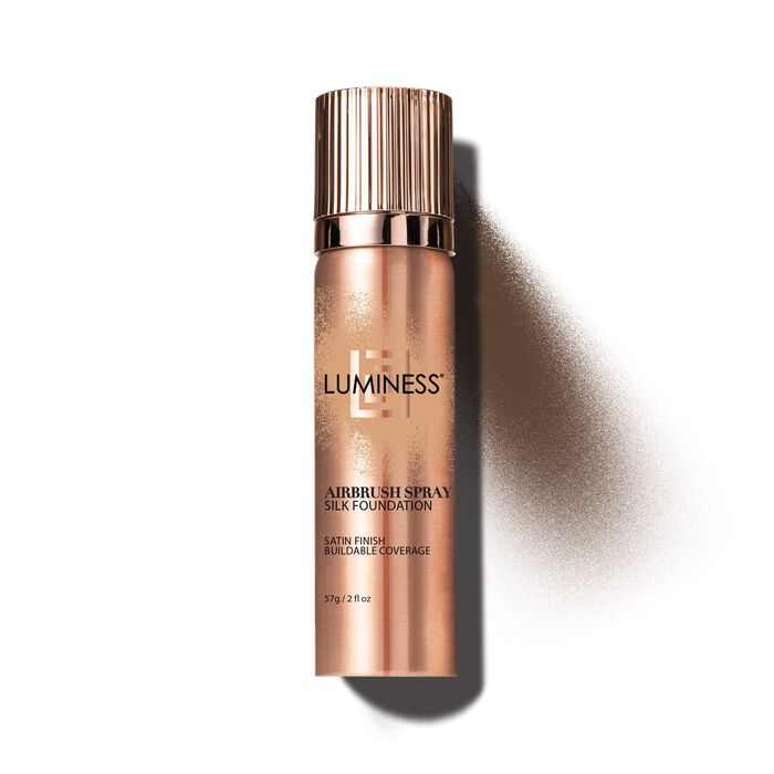 Airbrush Spray Silk Foundation with Buffing Brush - Rich Dark 180Rich Dark 180
