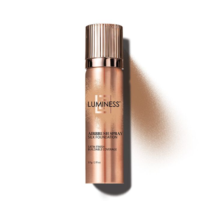Airbrush Spray Silk Foundation with Buffing Brush - Deep 130Deep 130