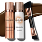 Airbrush Spray Silk Foundation Starter Kit - Deep Dark 150Deep Rich 150 image number null