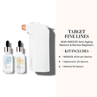Breeze2 Airbrush Skincare + Hyaluronic 2% & Retinol 1% Serum in Mist - Try Before You Buy Image - 21