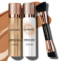 Airbrush Veil Tinted Moisturizer 3-Piece Kit - Tan 100 Image - 01