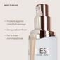 Before and after results using Luminess Color Adjusting Tinted Moisturizer SPF Kit showing smoother and more even-looking skin with a radiant finish. image number null