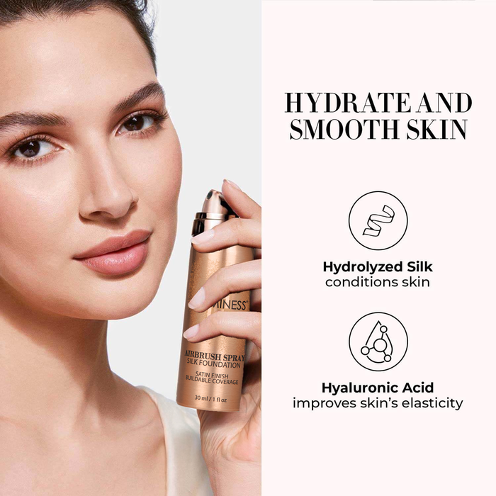 Airbrush Spray Silk Foundation 1 fl oz