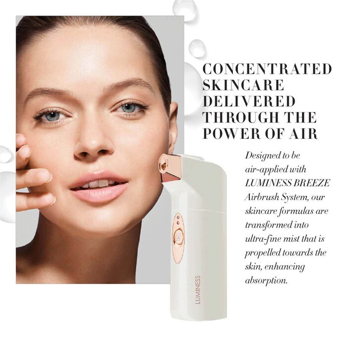 Breeze2 Airbrush Skincare Device Only White
