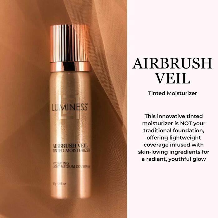 Airbrush Veil Tinted Moisturizer 3-Piece Kit - Tan 100Tan 100