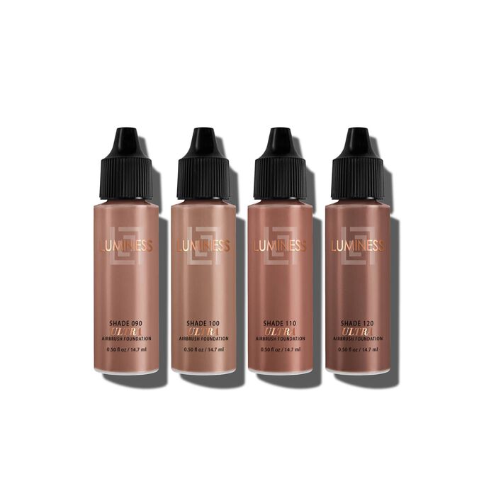 Ultra Airbrush Foundation Set Dark 912 Luminess Cosmetics