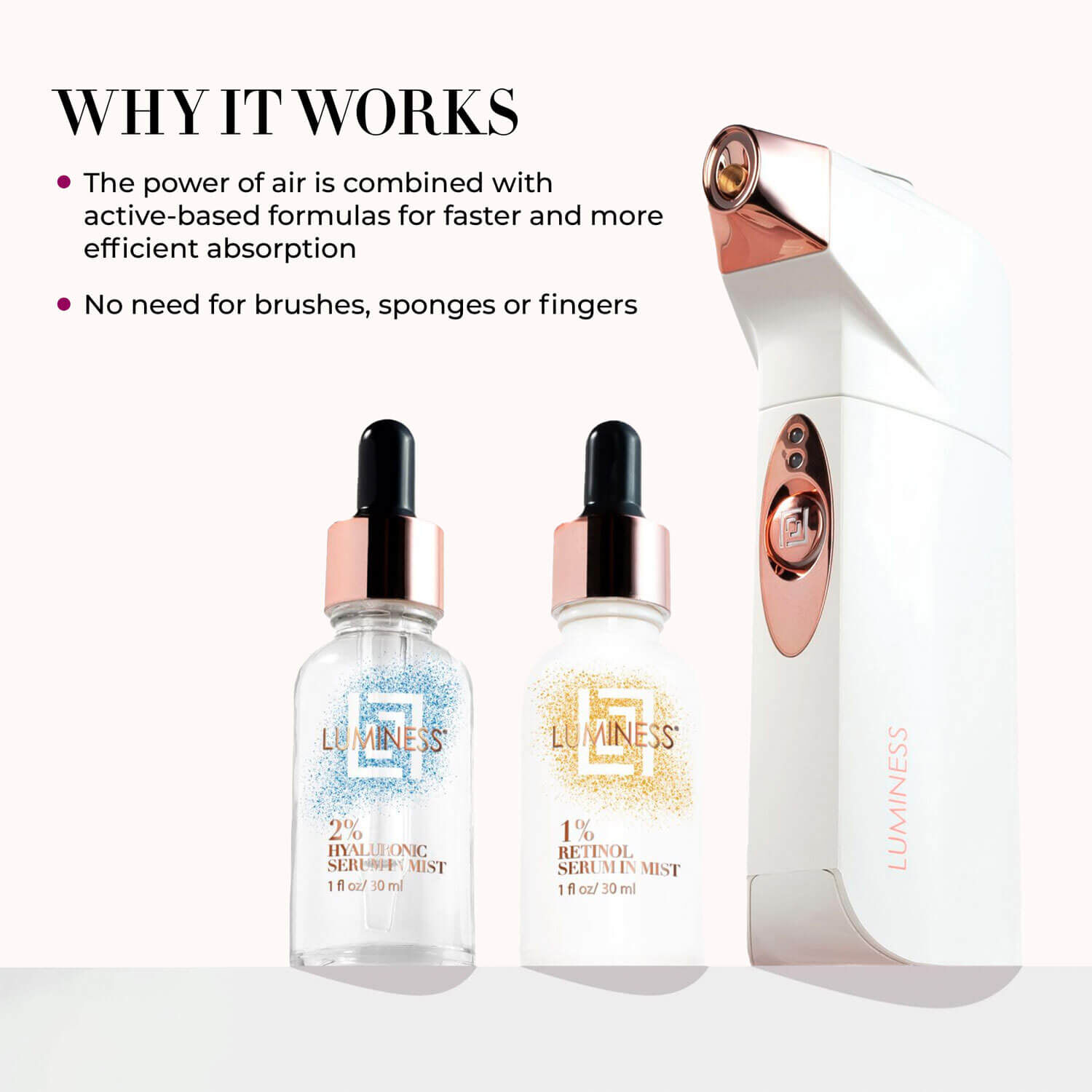 Discover Breeze2 Airbrush Skincare System Kit | Luminess Cosmetics