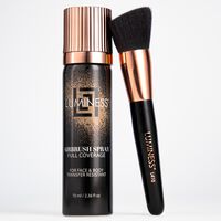 Airbrush Spray Full Coverage Foundation with Buffing Brush Image - 01