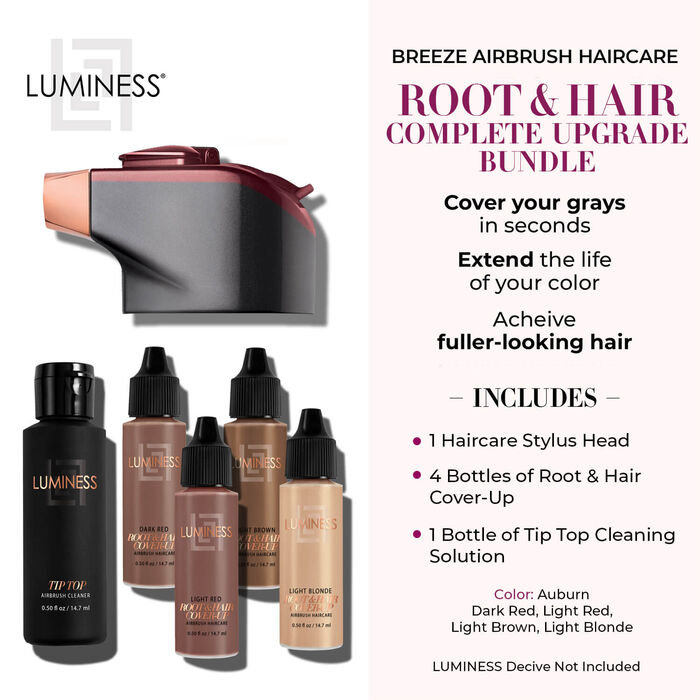 Breeze Airbrush Root & Hair Complete Upgrade Bundle - AuburnAuburn