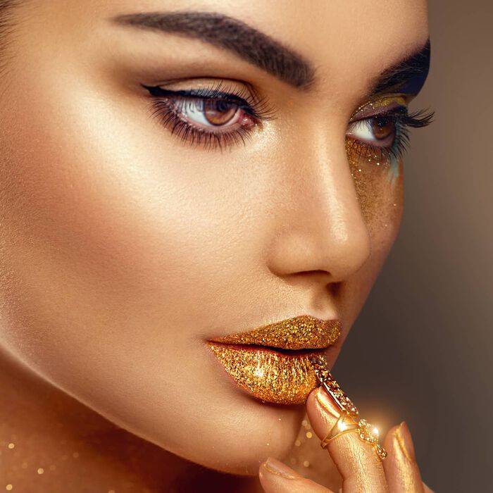 Airbrush Luminizer Gold 0.25 ozGold