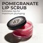 Luminess Pomegranate Lip Scrub with exfoliating sugar to help smooth lips before applying lip plumper image number null