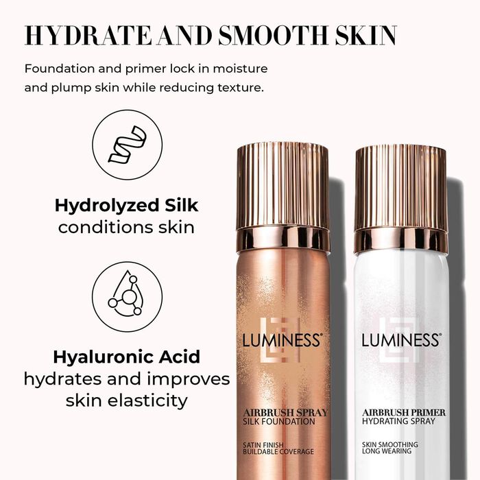 Achieve Effortless Beauty with Spray-On Foundation from Luminess