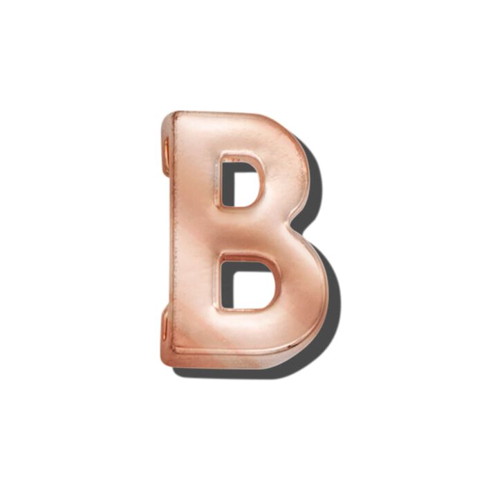 Breeze Airbrush Wristlet Letter Charm - BB