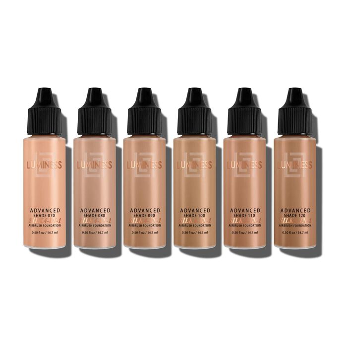 Silk 4-in-1 Airbrush Foundation Set - Medium 070-120